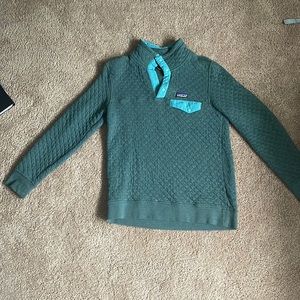 Women’s Quilted Patagonia Button Up Fleece